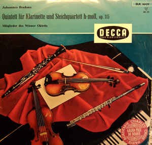 Johannes Brahms - Quintett Für Klarinette Und Streichquartett H-moll, Op. 115