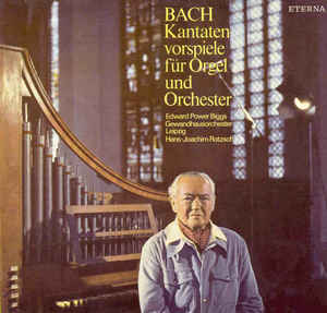 Johann Sebastian Bach - Kantaten Vorspiele Für Orgel Und Orchester