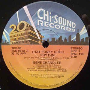 Gene Chandler - That Funky Disco Rhythm