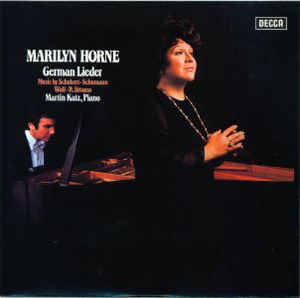 Various Artists - Marilyn Horne ‎– German Lieder