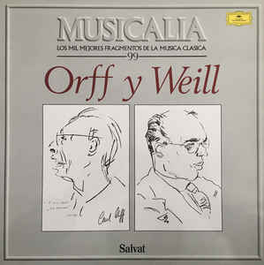 Various Artists - Musicalia 99. Orff Y Weill