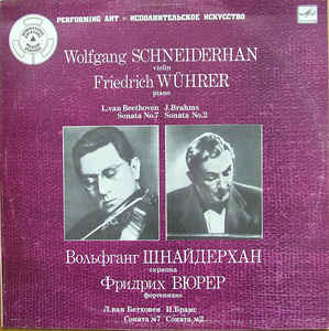 Various Artists - L.van Beethoven, J.Brahms - Sonata No. 7 For Violin And Piano In C Minor, Op. 30 No. 2, Sonata No. 2 For Violin And Piano In A Major, Op. 100