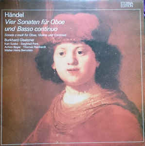 Georg Friedrich Handel - Vier Sonaten Für Oboe Und Basso Continuo