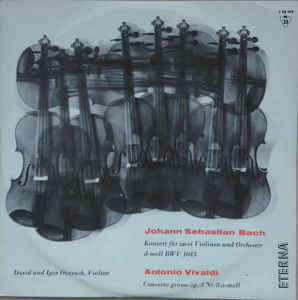 Various Artists - Bach / Vivaldi - Konzert Für Zwei Violinen Und Orchester D-Moll Bwv 1043 / Concerto Grosso Op. 3 Nr. 8 A-Moll