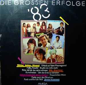 Various Artists - Die Grossen Erfolge '83