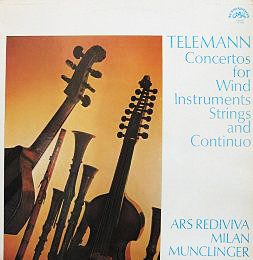 Georg Philipp Telemann - Concertos For Wind Instruments, Strings And Continuo