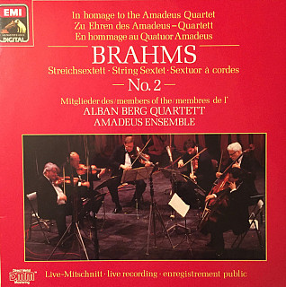 Johannes Brahms - Streichsextett No. 2 = String Sextet No. 2 = Sextuor À Cordes No. 2
