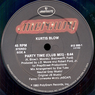 Kurtis Blow - Party Time