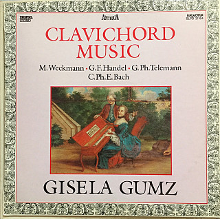 Various Artists - Clavichord Music - M. Weckmann, G.F. Handel, G. Ph. Telemann, C. Ph. E. Bach, Gisela Gumz