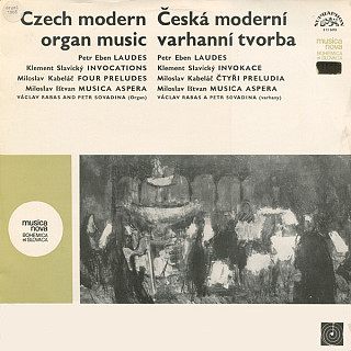 Various Artists - Czech Modern Organ Music = Česká Moderní Varhanní Tvorba
