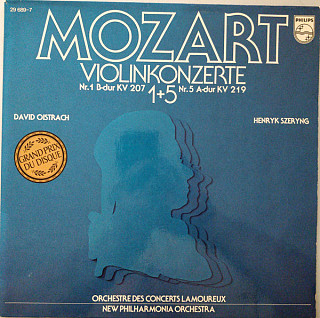 Wolfgang Amadeus Mozart - Violinkonzerte 1+5