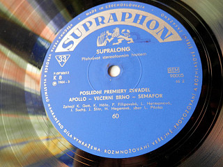 Various Artists - Poslední premiéry divadel Semafor - Rokoko - Apollo - Večerní Brno - Semafor