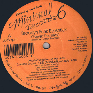 Brooklyn Funk Essentials - Change The Track