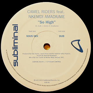 Camel Riders - So High