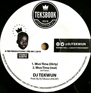 DJ TekWun - Wun Time / Timeless