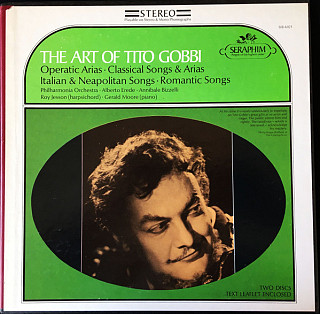 Tito Gobbi The Art Of Tito Gobbi vinyl LP