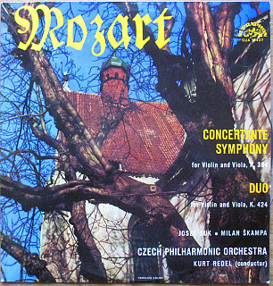 Wolfgang Amadeus Mozart - Sinfonia Concertante in E-Flat for violin and viola, K. 364 / Duo in B-Flat, K. 424