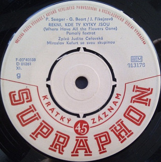 Judita Čeřovská - Řekni, Kde Ty Kytky Jsou / Co Dál...