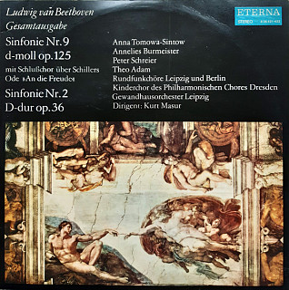 Ludwig van Beethoven - Sinfonie Nr. 9 D-moll Op. 125 (Mit Schlußchor Über Schillers Ode »An Die Freude«) / Sinfonie Nr. 2 D-dur Op. 36