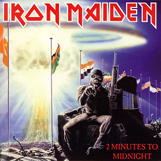 Iron Maiden - 2 Minutes To Midnight / Rainbows Gold