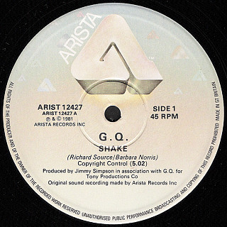 GQ - Shake / I Love (The Skin Your In)