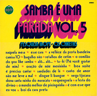 Os Caretas - Samba É Uma Parada Vol. 5