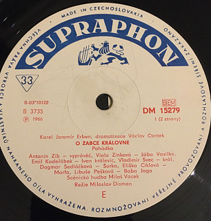 Karel Jaromír Erben - O Žabce Královně