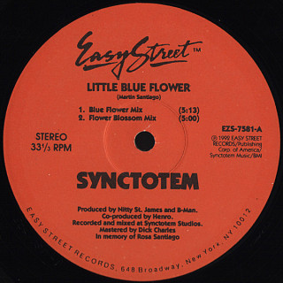 Synctotem - Little Blue Flower / Simon's Theme