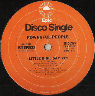 Powerful People - (Little Girl) Say Yes / Can't Shake My Love