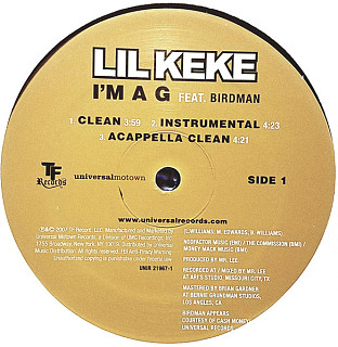 Lil' Keke - I'm A G