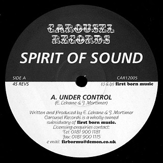 Spirit Of Sound - Under Control / Out Of Control