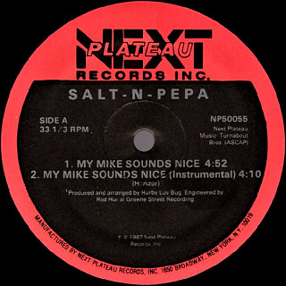 Salt 'N' Pepa - My Mike Sounds Nice / It's Alright