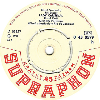 Karel Gott - Lady Carneval / Pouťový Triky