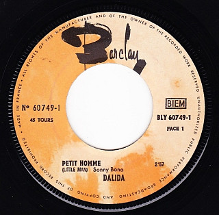 Dalida - Petit Homme