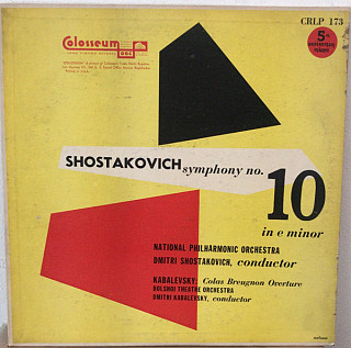 Various Artists - Symphony No. 10 In E Minor / Colas Breugnon Overture