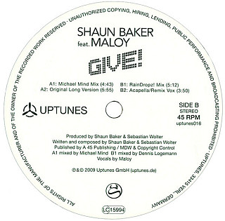 Shaun Baker - Give!