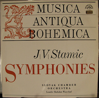 Jan Václav Antonín Stamic - Symphonies