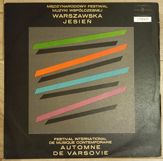 Various Artists - Warszawska Jesień - 1972 - Warsaw Autumn - Kronika Dzwiękowa Nr 3