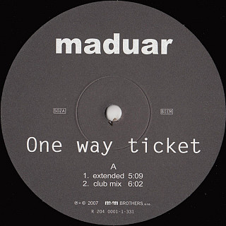 Maduar - One Way Ticket