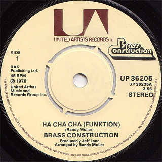 Brass Construction - Ha Cha Cha (Funktion)