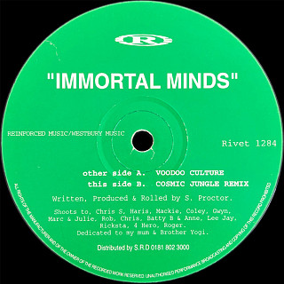 Immortal Minds - Voodoo Culture / Cosmic Jungle (Remix)