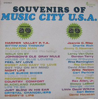 Various Artists - Souvenirs Of Music City U.S.A.