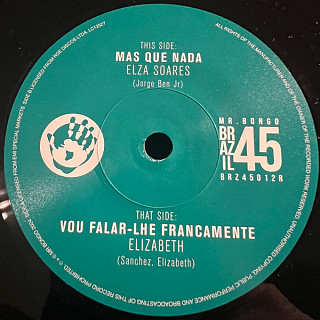 Elza Soares - Mas Que Nada / Vou Falar-Lhe Francamente