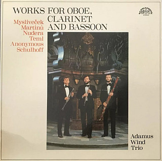 Various Artists - Works For Oboe Clarinet Bassoon Adamus Wind Trio