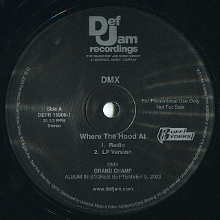 DMX - Where The Hood At