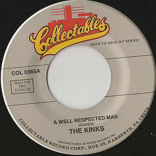 The Kinks - A Well Respected Man / You Really Got Me