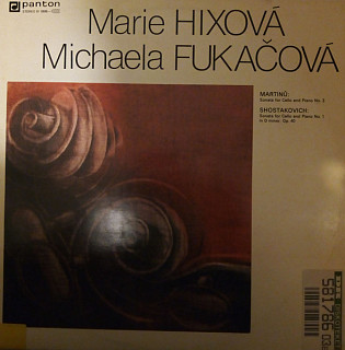Various Artists - Martinu: Sonata for Cello and Piano No. 3; Shostakovich: Sonata for Cello and Piano no. 1 in D minor, Op. 40