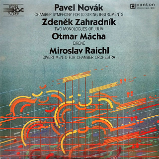 Pavel Zemek - Chamber Symphony For 10 String Instruments / Two Monologues Of Julia / Eiréné / Divertimento For Chamber Orchestra