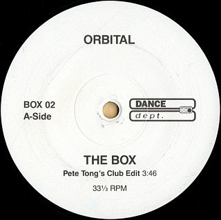 Orbital - The Box (Pete Tong's Club Edit)