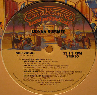 Donna Summer - Mac Arthur Park Suite